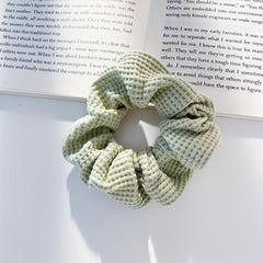 Retro Fabric Hair Tie Fat Scrunchie Head Rope Hair Accessories