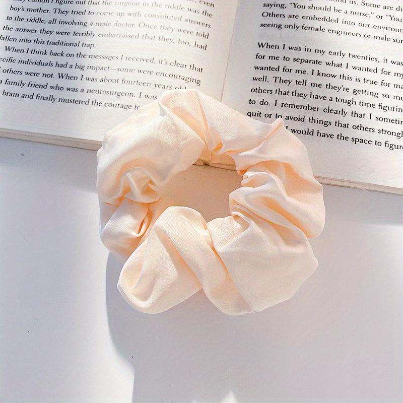 Retro Fabric Hair Tie Fat Scrunchie Head Rope Hair Accessories