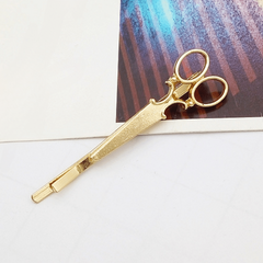 Small Scissors Metal Hair Clip Funny Hair Accessories