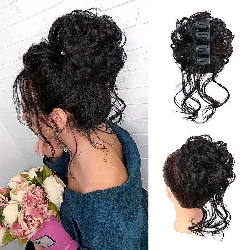 Strong Hold Hair Claw Elastic Wig Hair Claw For Messy Hair