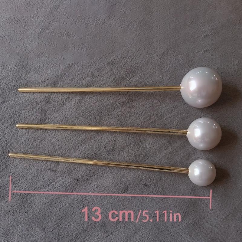 Faux Pearl Hair Pin Minimalist Hairpin Hair Accessories