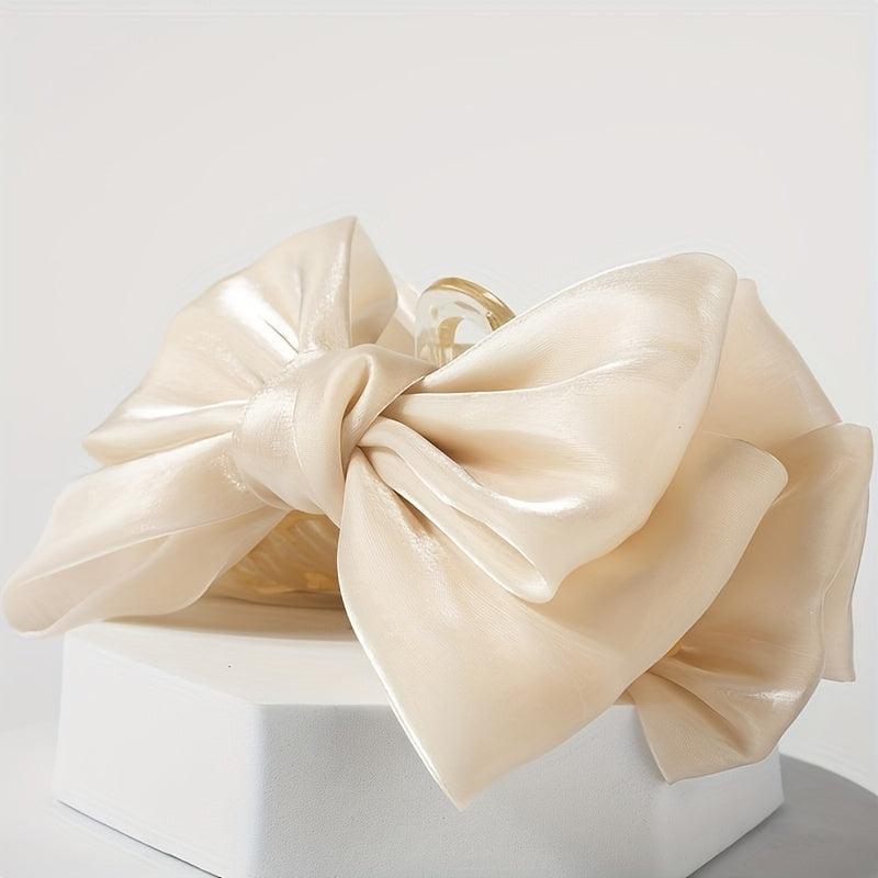 Large Bow Hair Claw Hair Accessory for Women