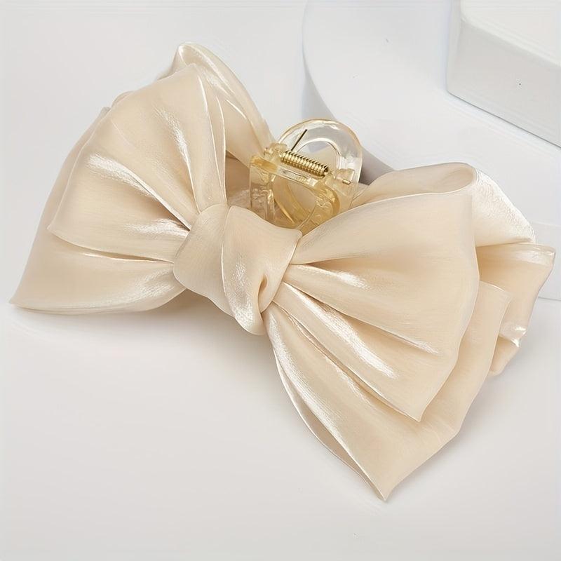 Large Bow Hair Claw Hair Accessory for Women