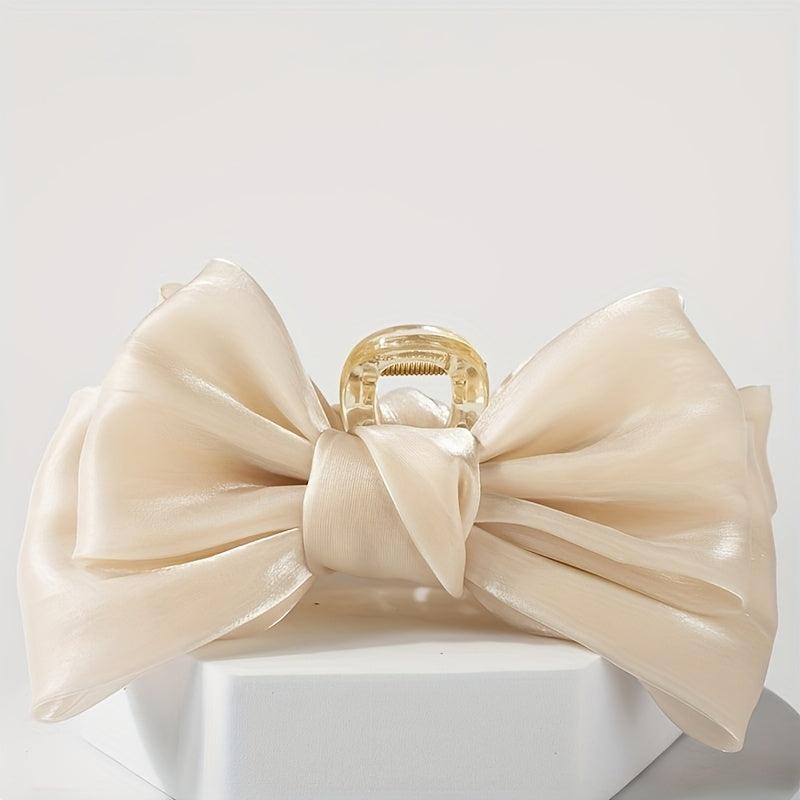 Large Bow Hair Claw Hair Accessory for Women