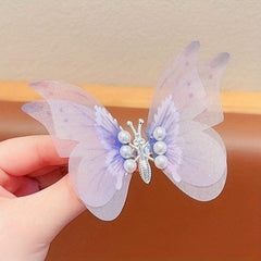 Butterfly Knot Hair Clip Sweet Duck Billed Hair Accessories