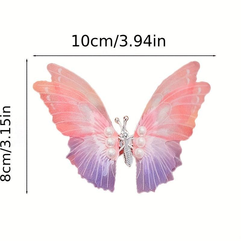 Butterfly Knot Hair Clip Sweet Duck Billed Hair Accessories
