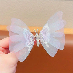 Butterfly Knot Hair Clip Sweet Duck Billed Hair Accessories