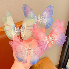 Butterfly Knot Hair Clip Sweet Duck Billed Hair Accessories