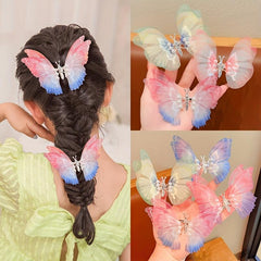 Butterfly Knot Hair Clip Sweet Duck Billed Hair Accessories