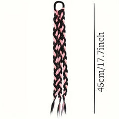 Y2k Boxing Braided Ponytail Twisted Long Braid Hair Accessory