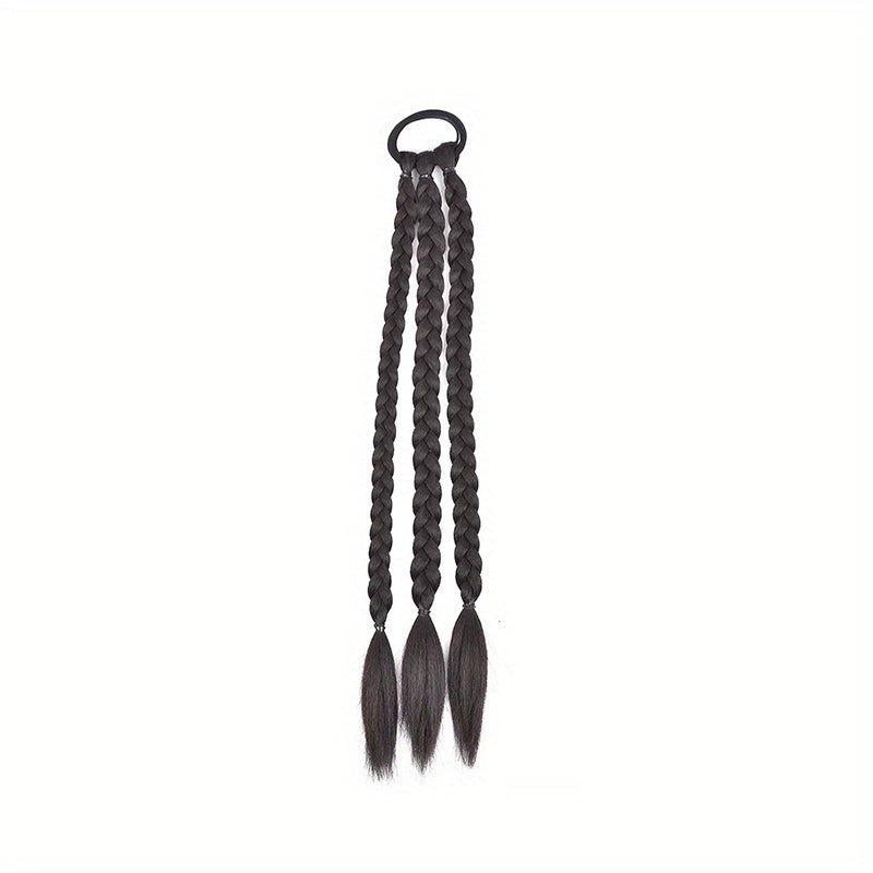 Y2k Boxing Braided Ponytail Twisted Long Braid Hair Accessory