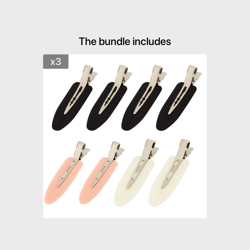 No Bend Hair Clips No Crease Hair Clip For Hairstyling