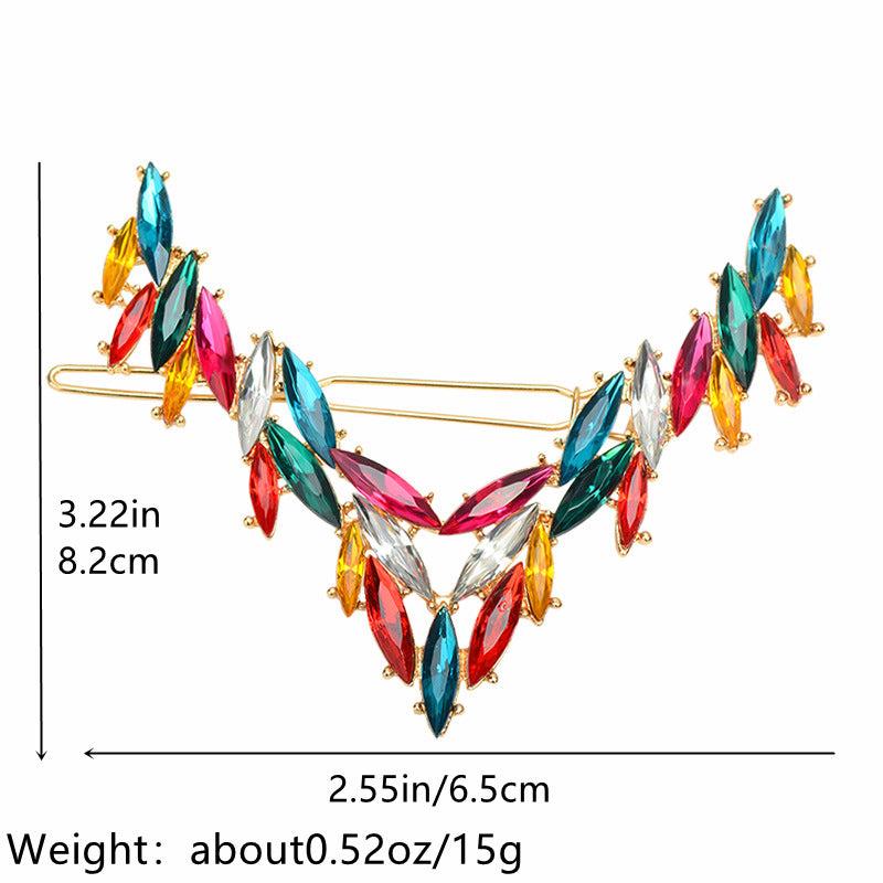 Retro V Hair Clip Head Jewelry Hair Accessories For Women