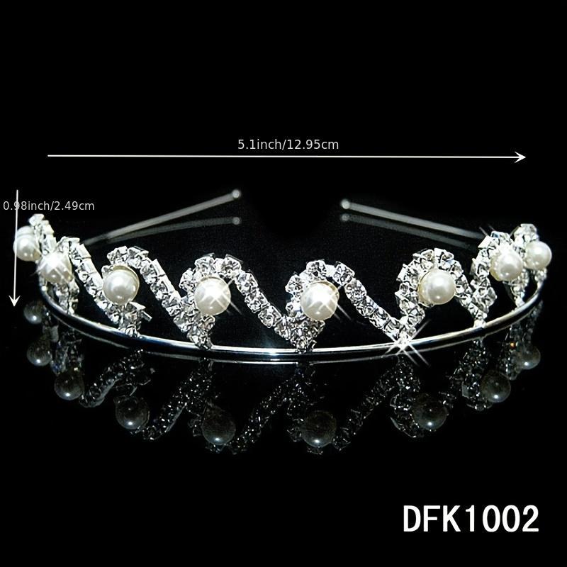 Rhinestone Wedding Headband Bridal Tiara Wedding Headpiece Bride Accessory