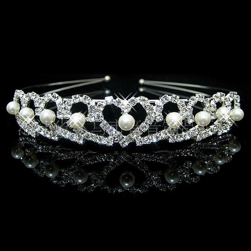 Rhinestone Wedding Headband Bridal Tiara Wedding Headpiece Bride Accessory