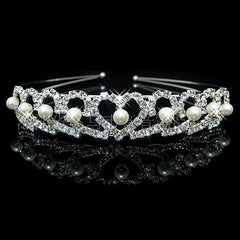 Rhinestone Wedding Headband Bridal Tiara Wedding Headpiece Bride Accessory