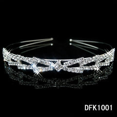 Rhinestone Wedding Headband Bridal Tiara Wedding Headpiece Bride Accessory