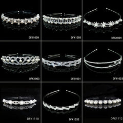 Rhinestone Wedding Headband Bridal Tiara Wedding Headpiece Bride Accessory