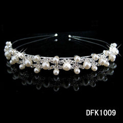Rhinestone Wedding Headband Bridal Tiara Wedding Headpiece Bride Accessory