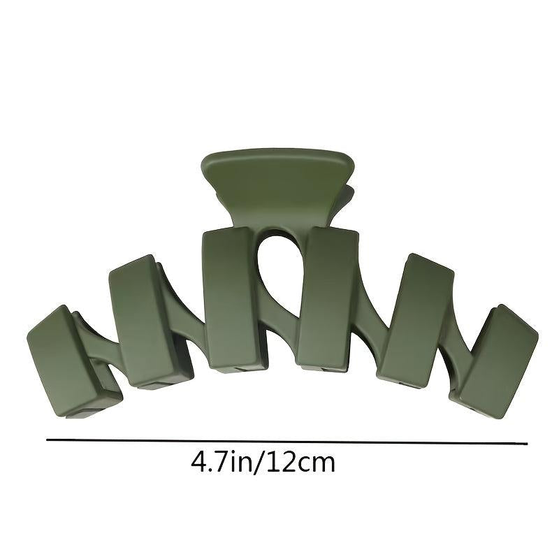 Matte Hair Claw Clips for Thick Hair - Strong Hold Banana Hair Claw