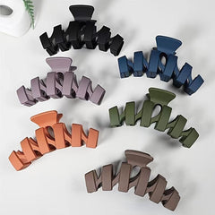 Matte Hair Claw Clips for Thick Hair - Strong Hold Banana Hair Claw