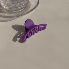 Matte Glossy Twisted Hair Claw Clip Strong Hold Hair Accessories