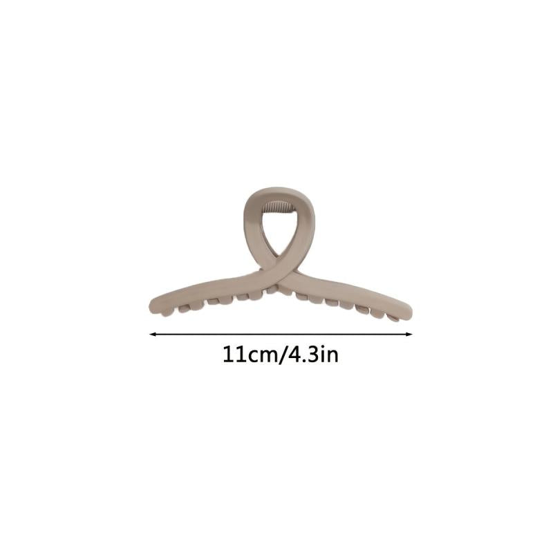 4pcs Oversize Matte Hair Claw Clip - Thick Hair French Hair Accessories