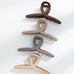 4pcs Oversize Matte Hair Claw Clip - Thick Hair French Hair Accessories