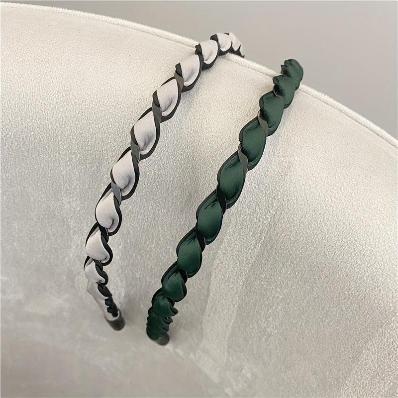 Wavy Cross Headband Sweet Spa Wash Face Make Up Headband
