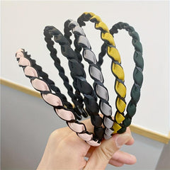 Wavy Cross Headband Sweet Spa Wash Face Make Up Headband