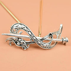 Monster Hair Slide Nordic Vintage Headwear Non Slip Accessory