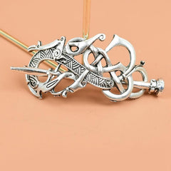 Monster Hair Slide Nordic Vintage Headwear Non Slip Accessory
