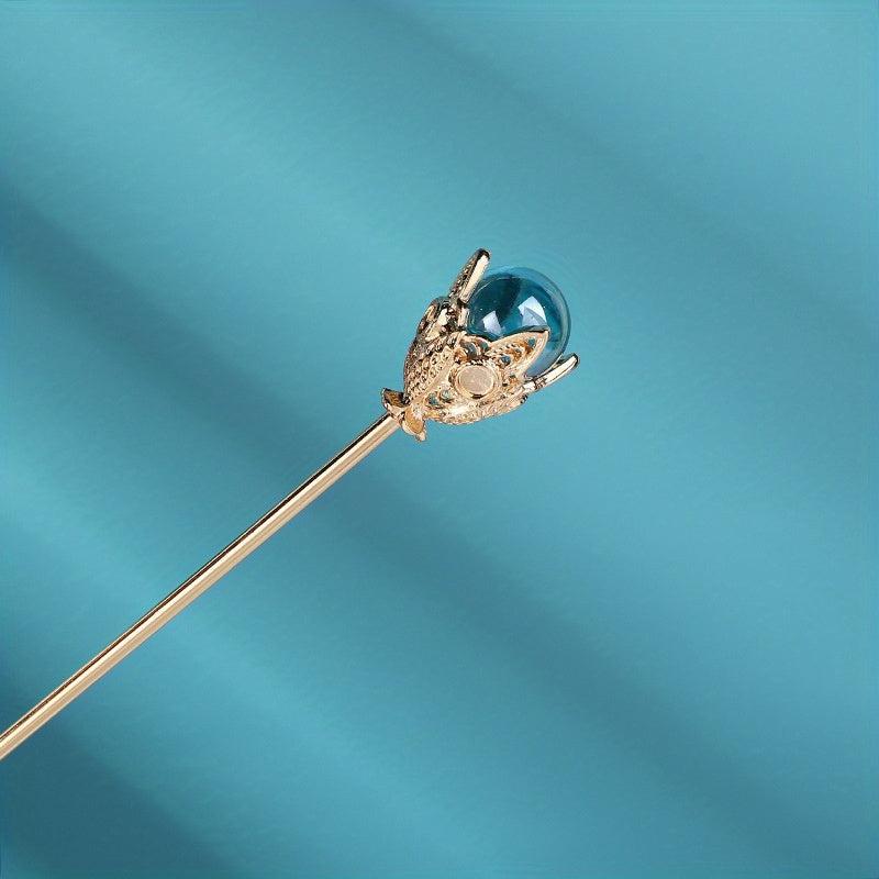 Ancient Style Golden Stick Hairpin Daisy Hairpin Straight Hairpin