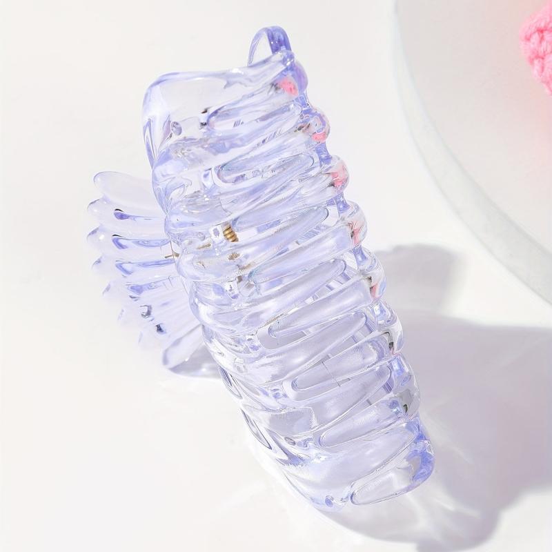 Transparent Ponytail Hair Clip Style Shark Claw Hair Claw Hair Accessories