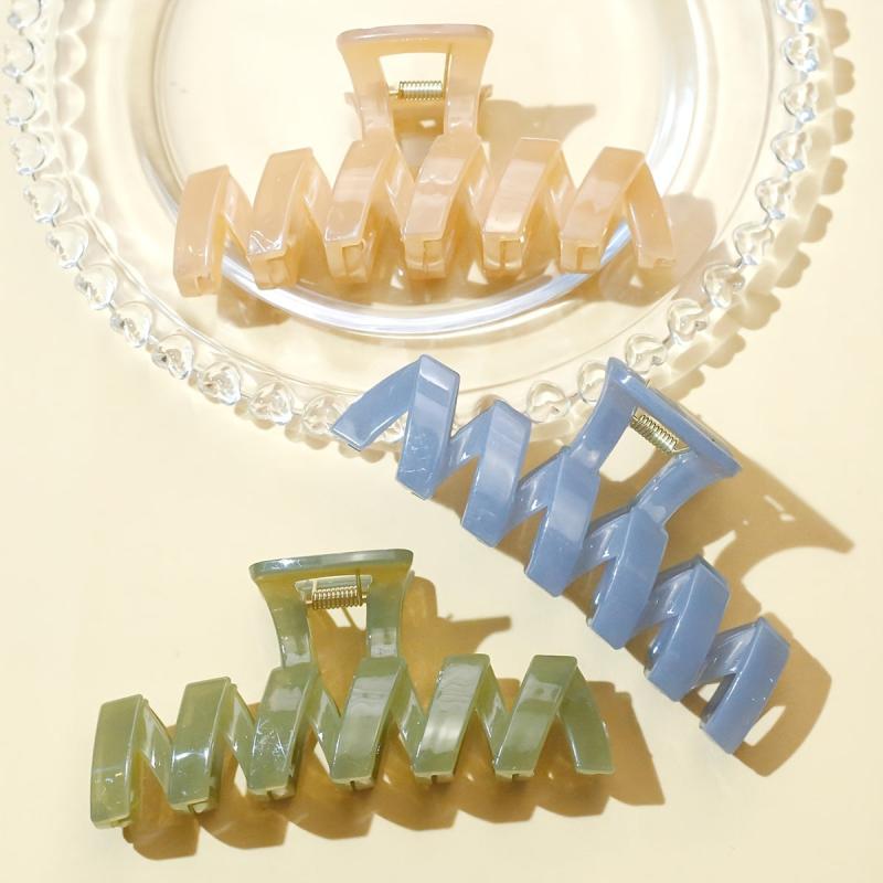 Large Claw Clip For Thick Hair Strong Hold Grip Hair Jaw Clip For Beach Party