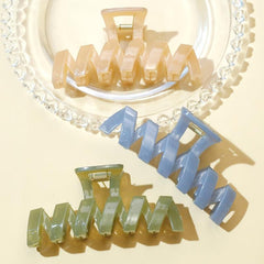 Large Claw Clip For Thick Hair Strong Hold Grip Hair Jaw Clip For Beach Party