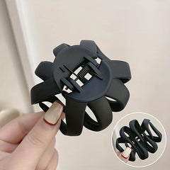 Matte Solid Hair Claw Clip Non Slip Strong Hold Grip Hair Jaw Clip