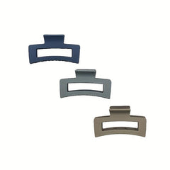 3pcs Large Hollow Hair Claw Nonslip Ponytail Holder Women Girls Shark Claw