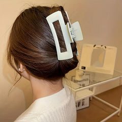 Oversize Rectangle Hair Claw Clip Non Slip Strong Hold Grip Hair Accessories