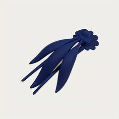 4 Pcs Women French Curved Hair Clip Nonslip Duck Billed Clip Solid Hair Clip