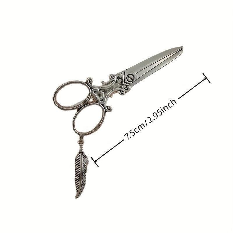 Scissors Shape Hair Clips Metal Hair Clip Side Clip Punk Style