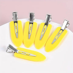 5pcs Minimalist Hair Clip DIY Non Crease Hair Pin Headwear