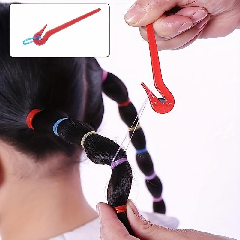 1000pcs Girls Hair Accessories Set with Rubber Bands and Cutter