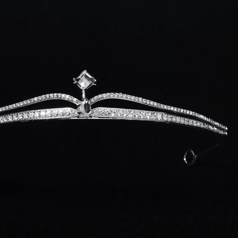 Crystal Crown Wedding Tiara Rhinestone Princess Birthday Tiaras For Women