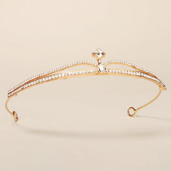 Crystal Crown Wedding Tiara Rhinestone Princess Birthday Tiaras For Women