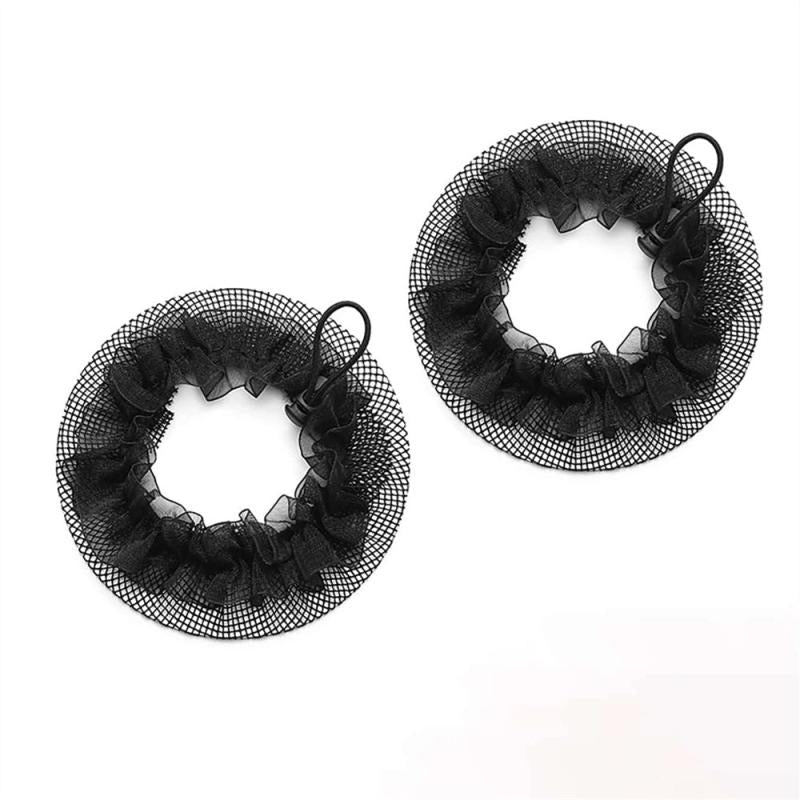 Invisible Drawstring Bun Net for Women Girls Attendants Nurse