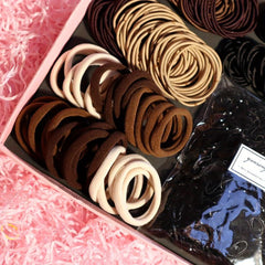 Hair Accessories Set Rubber Band Hair Tie Scrunchie Set
