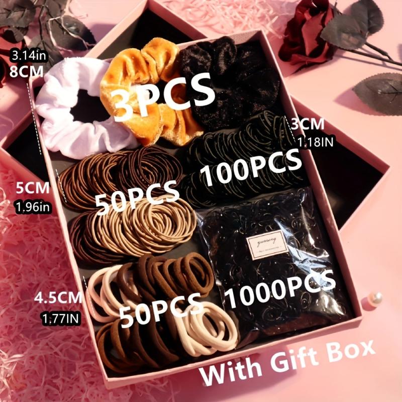 Hair Accessories Set Rubber Band Hair Tie Scrunchie Set