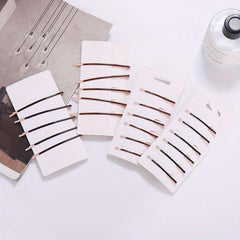 Women's Glossy Bobby Pin Enamel Hair Clip