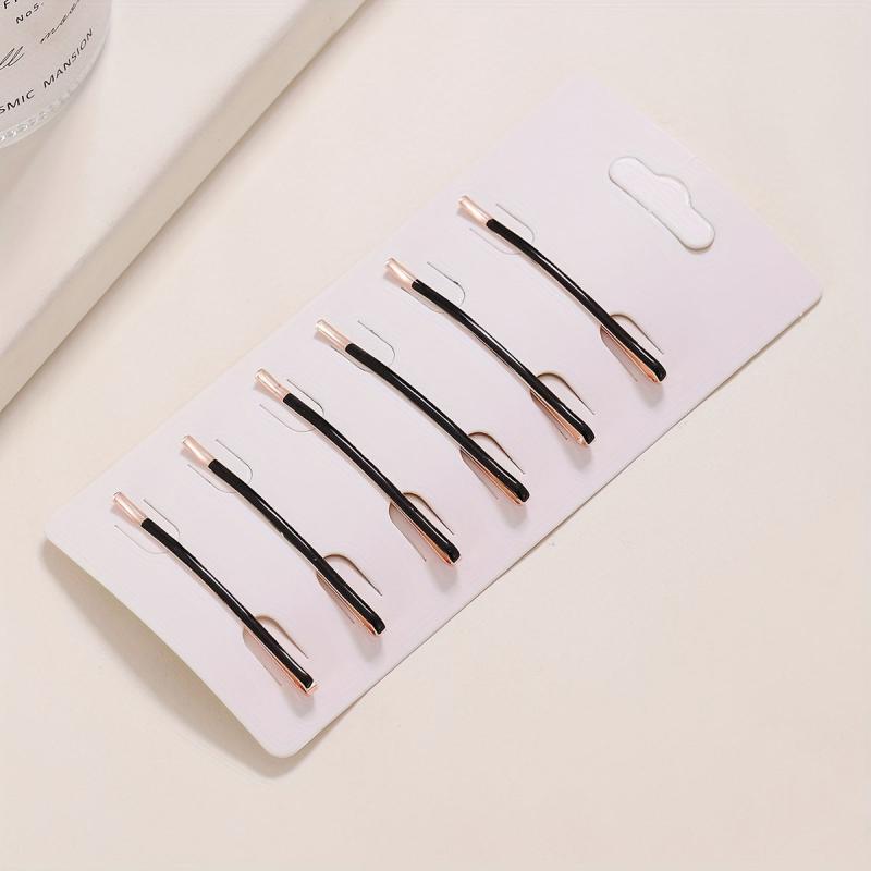 Women's Glossy Bobby Pin Enamel Hair Clip